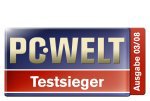 Testsieger in PC Welt