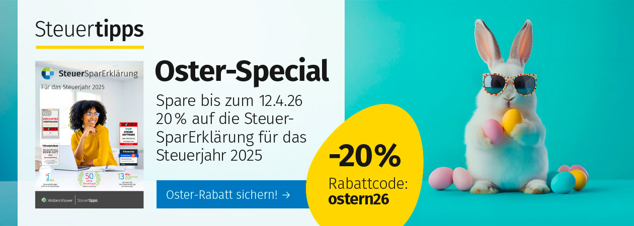 Steuertipps Banner - Steuersparerklärung
