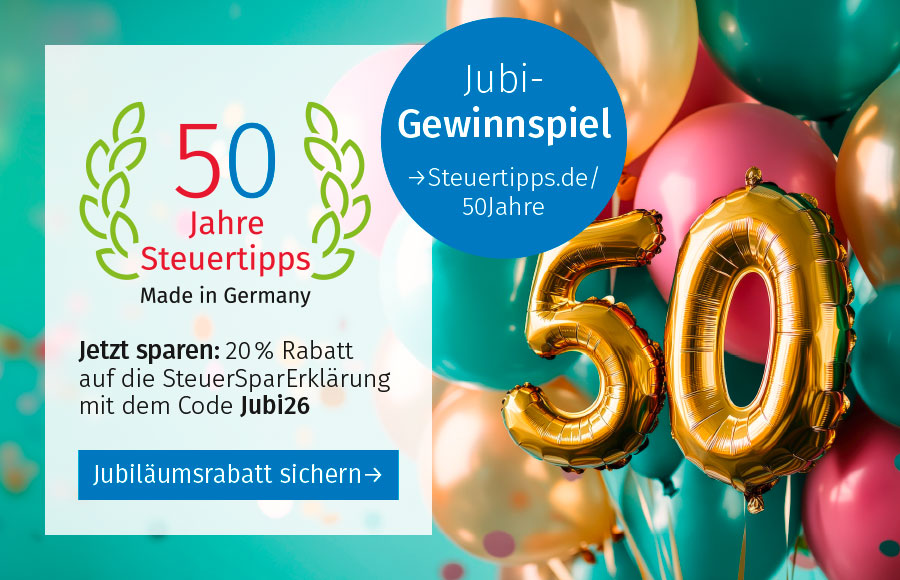 Steuertipps Banner - Steuersparerklärung