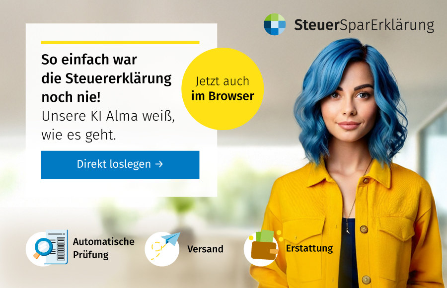 Steuertipps Banner - Steuersparerklärung